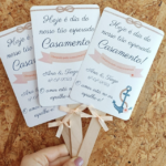 Leques de Cerimónia em Papel