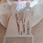 Topo de Bolo em MDF com Menino