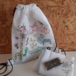 Mochila de colorir