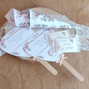 Kit Cerimónia Leque Mensagem