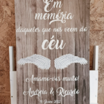 Placard Entes Queridos