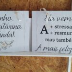 Placa de Meninos Retangular